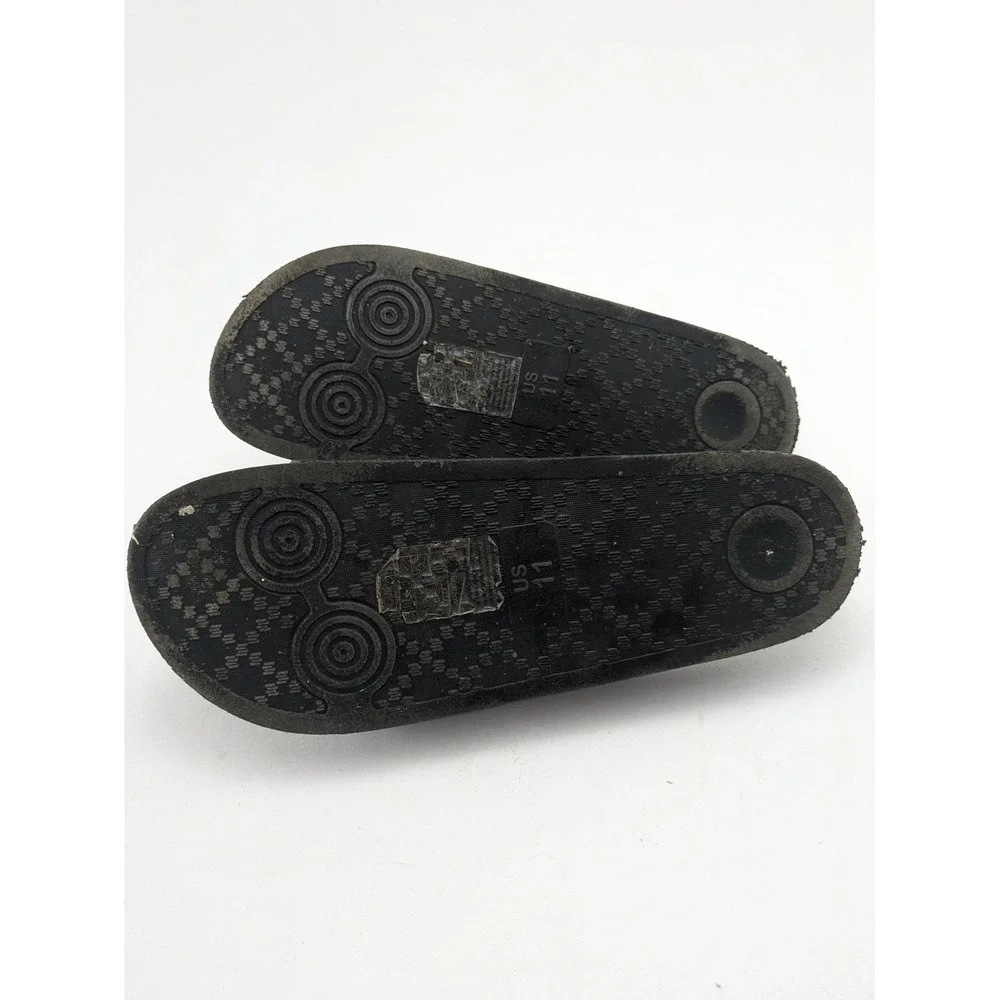 Mens True Religion World Tour Fashion For The Senses Black Sandals Size 11